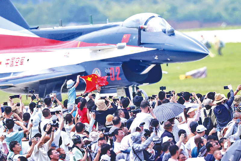 黄色逼逼视频长春航空展迎来首个公众日